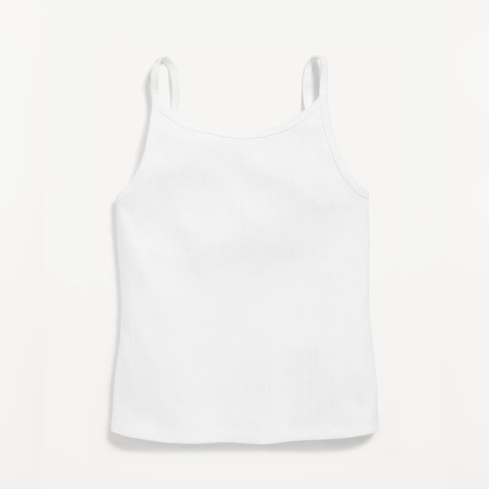 Old Navy Girls Stretch Cami in White, Size XL (14-16)